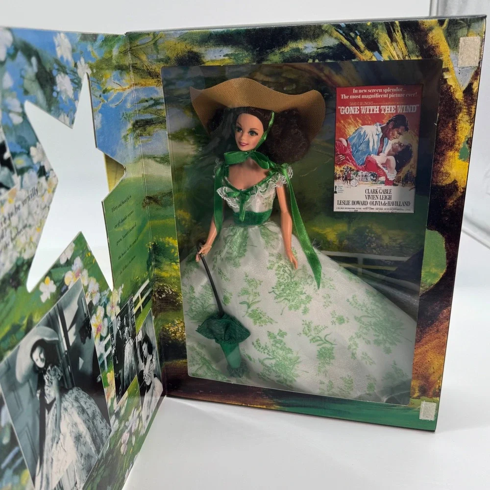 Mattel Barbie Gone With The Wind Hollywood Legends Complete Set of 5 1994